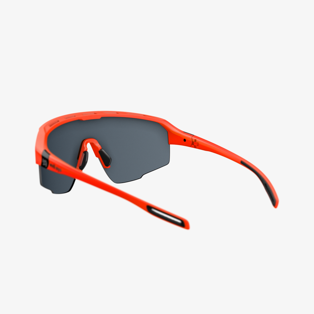 evil eye Trailsense / Neon Orange Matt LST Grey Silver Mirror