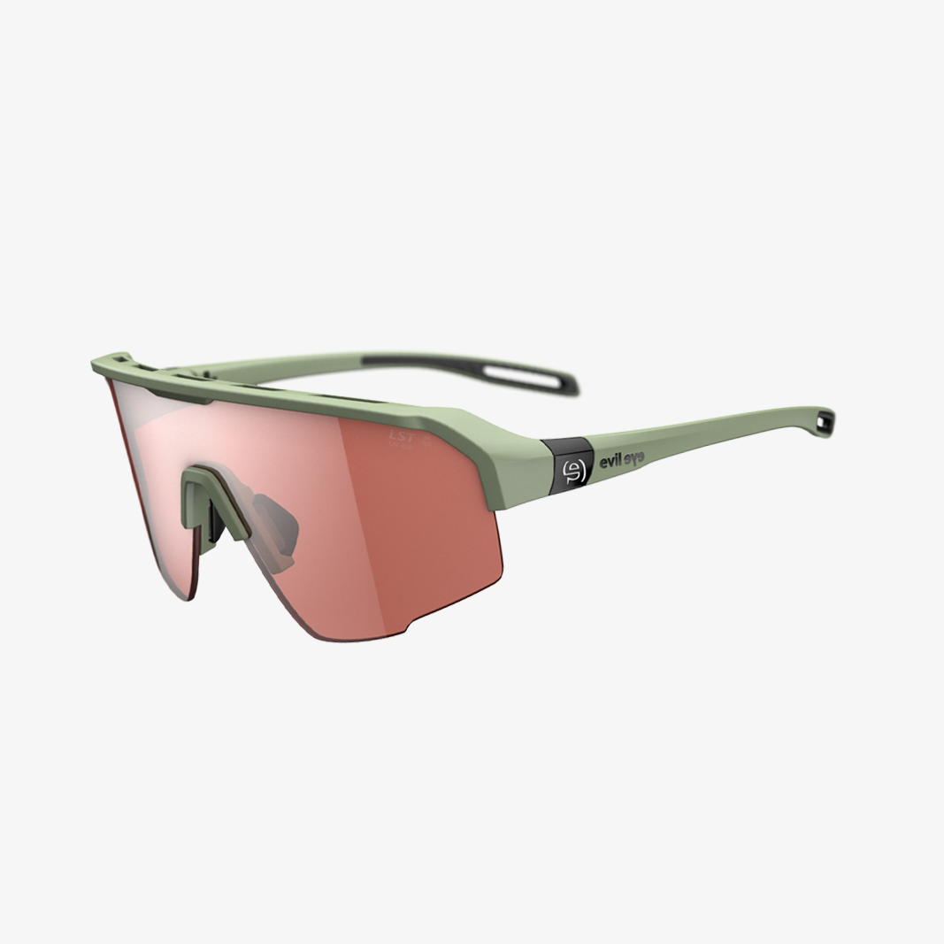 evil eye Trailsense / Forest Green Matt LST Active Silver Mirror