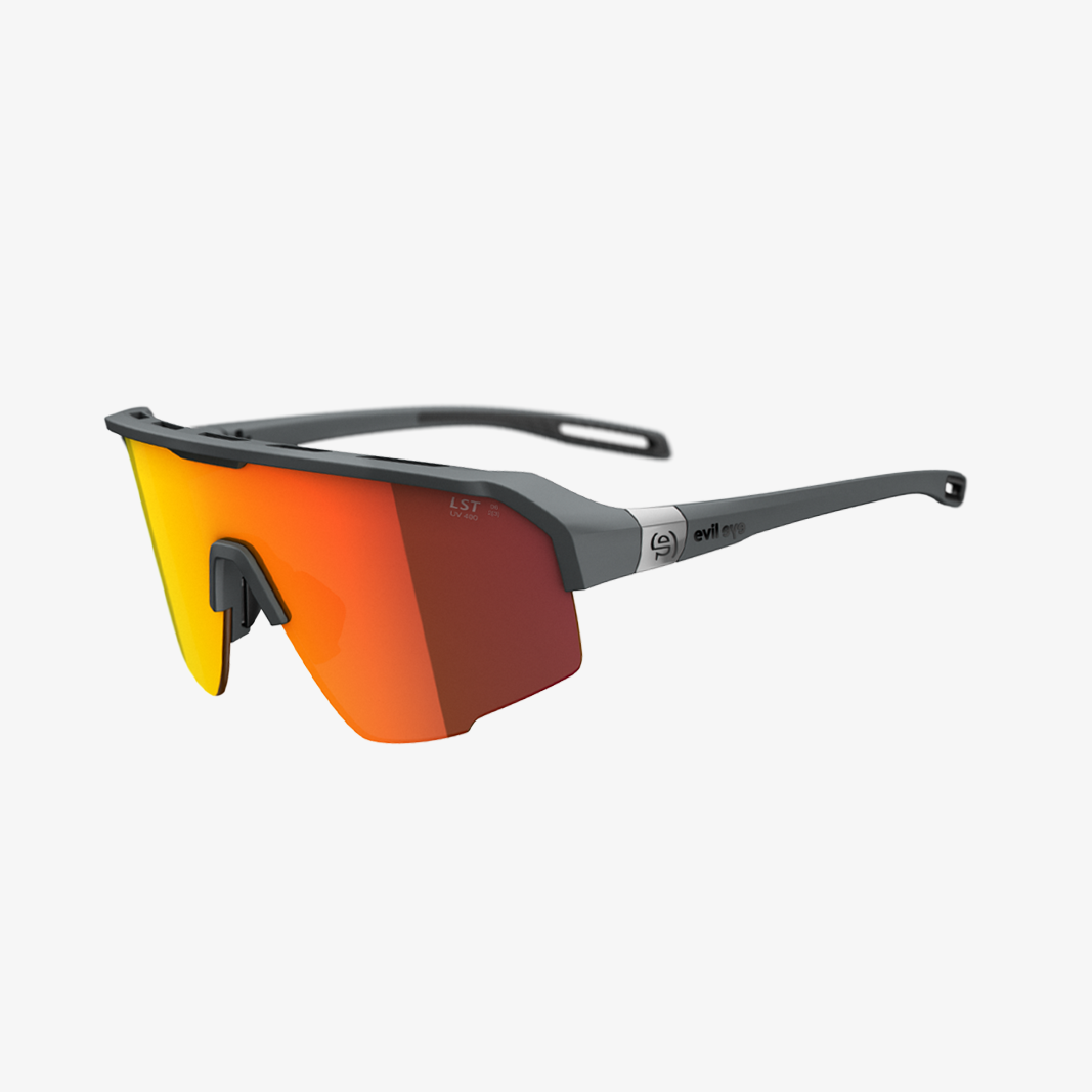 evil eye Trailsense / Dark Grey Matt LST Active Red Mirror