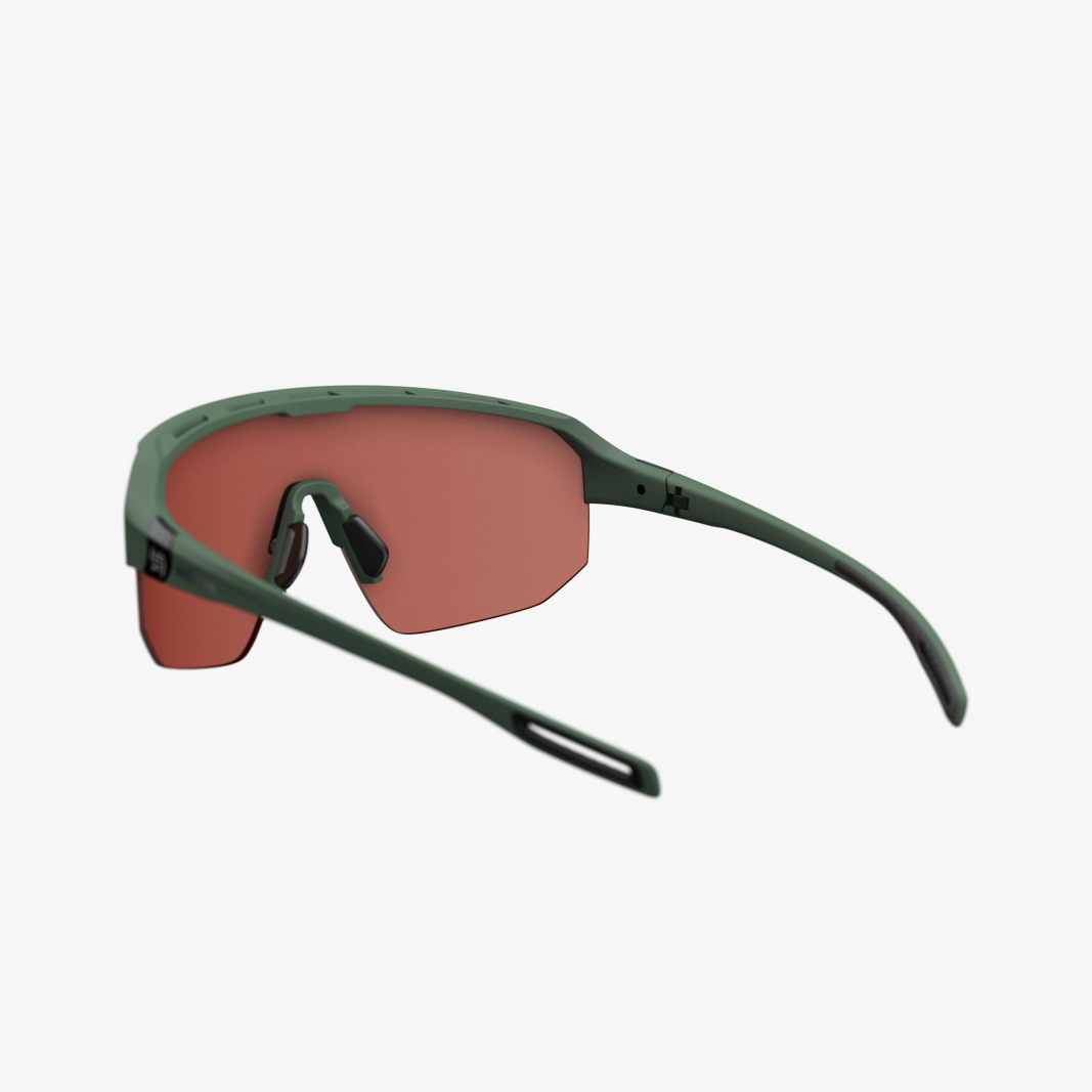 evil eye Trailsense 2 / Dark Green Matt LST Active Silver Mirror