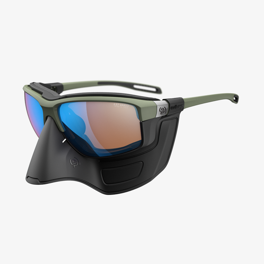 Elate Extreme / Forest Green Matt LST Bluelight Vario Blue Mirror