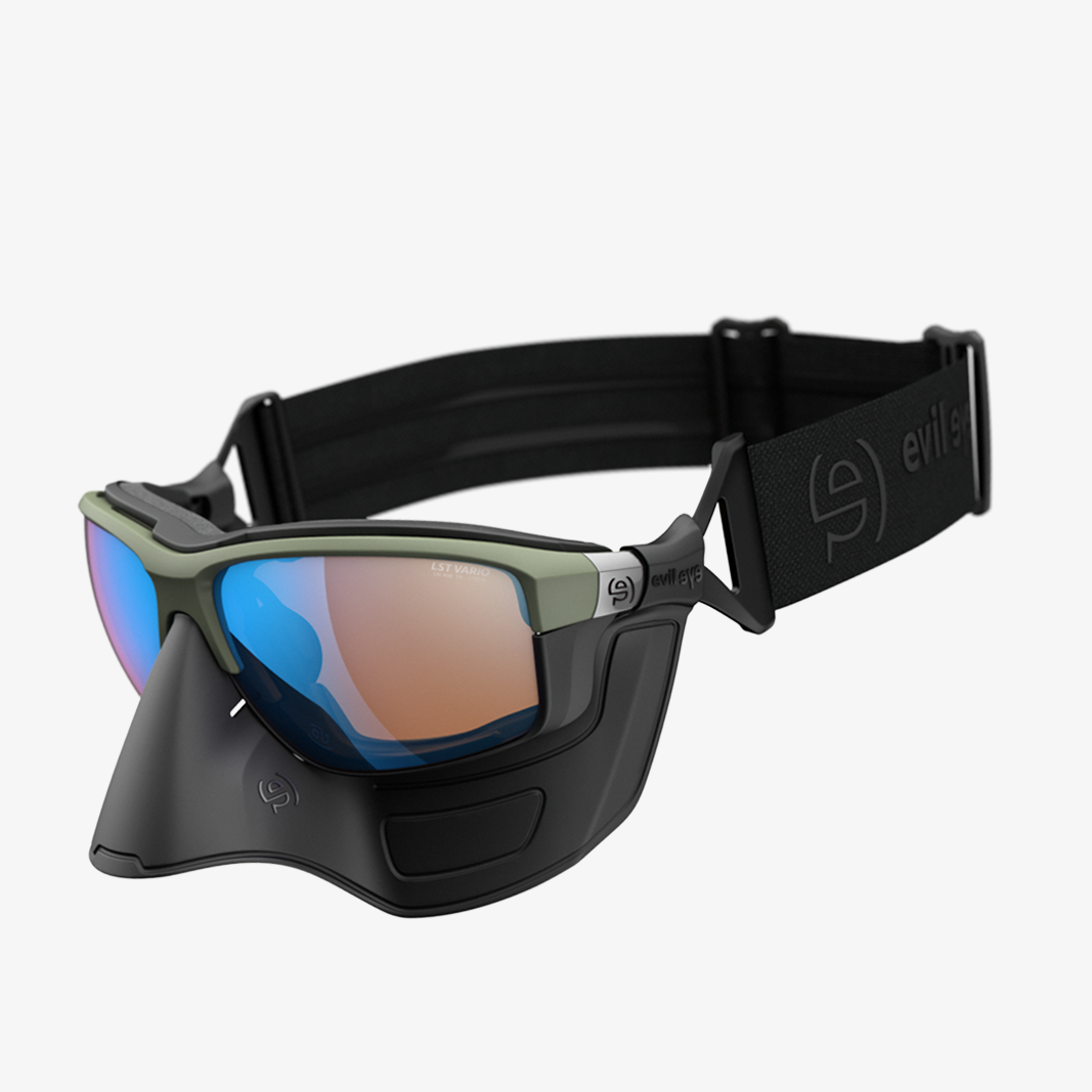 Elate Extreme / Forest Green Matt LST Bluelight Vario Blue Mirror