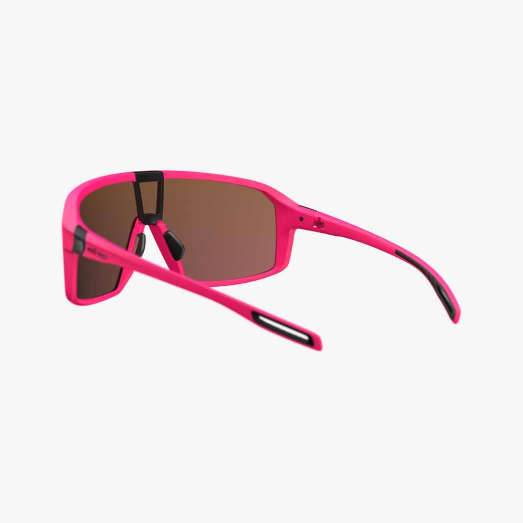 evil eye Roadsense / Neon Pink Matt LST Active Red Mirror Back
