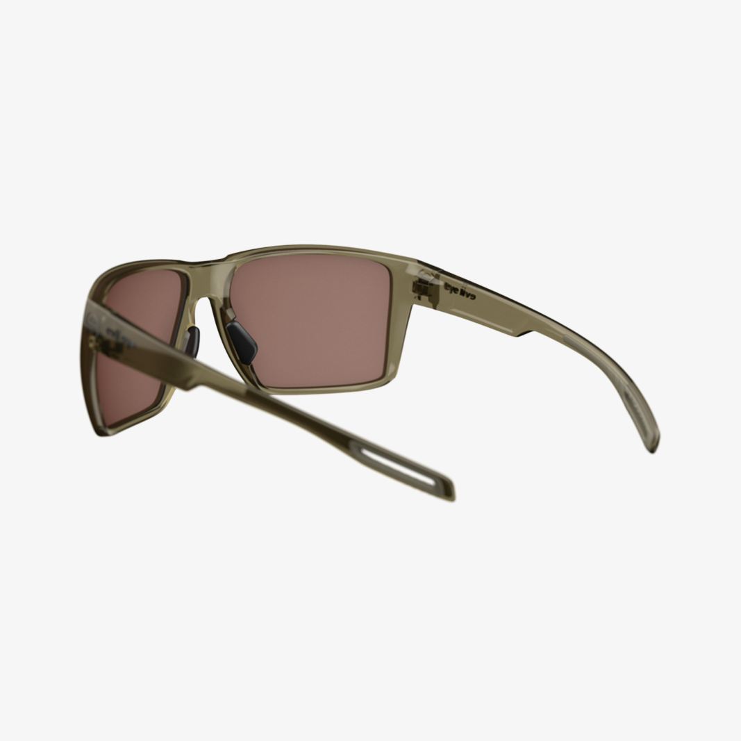 evil eye Seaside / Olive Transparent LST Contrast Silver Mirror Back