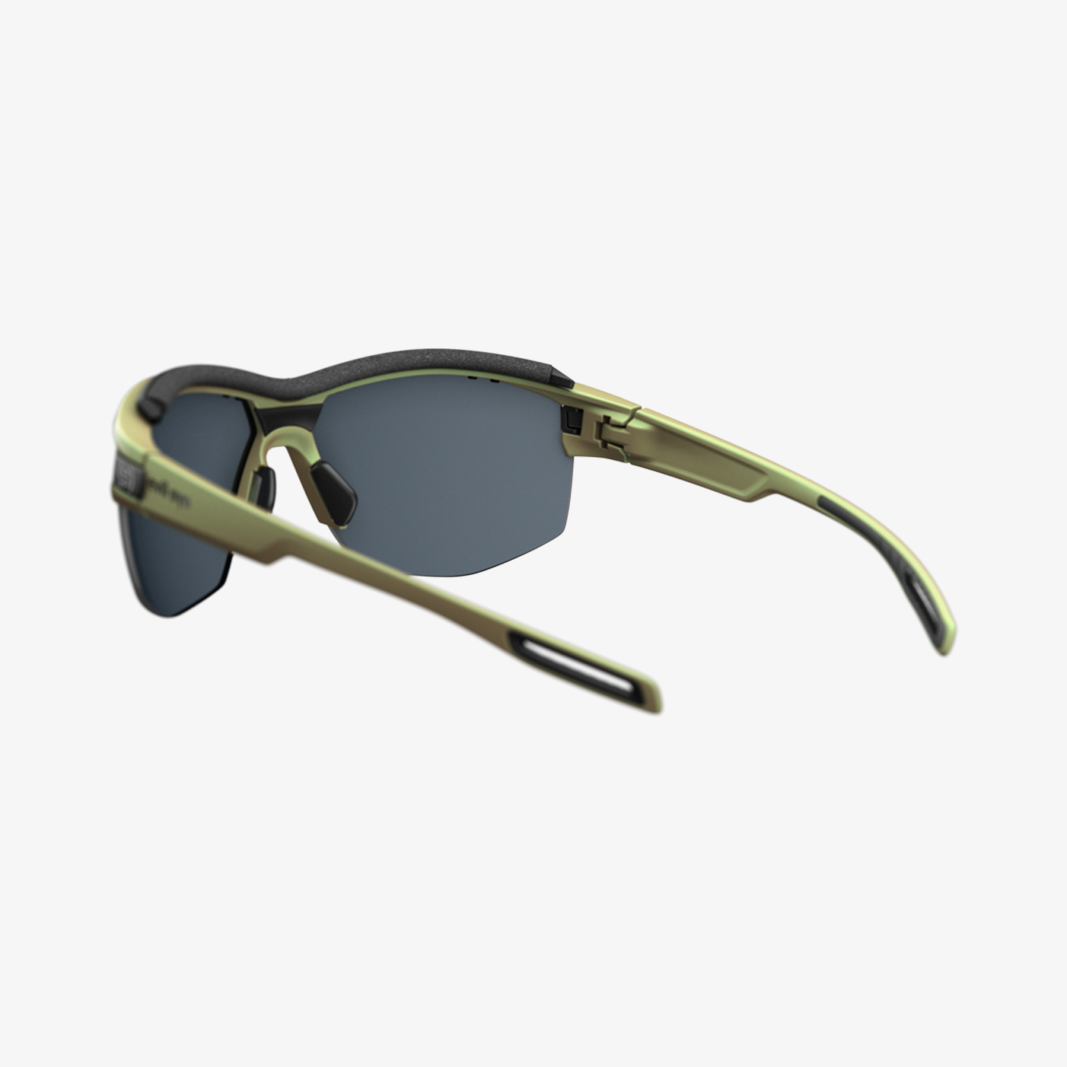 evil eye Pathline Pro / Dynamic Green Matt LST Grey Silver Mirror back