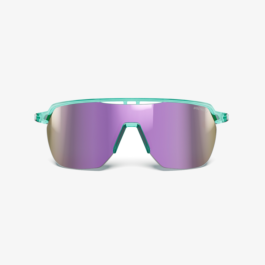 Julbo Frequency Hellgrün Durchscheinend - Rosa / Spectron 3