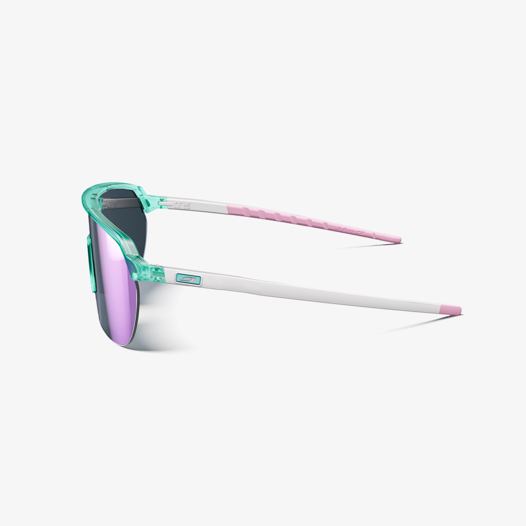 Julbo Frequency Hellgrün Durchscheinend - Rosa / Spectron 3