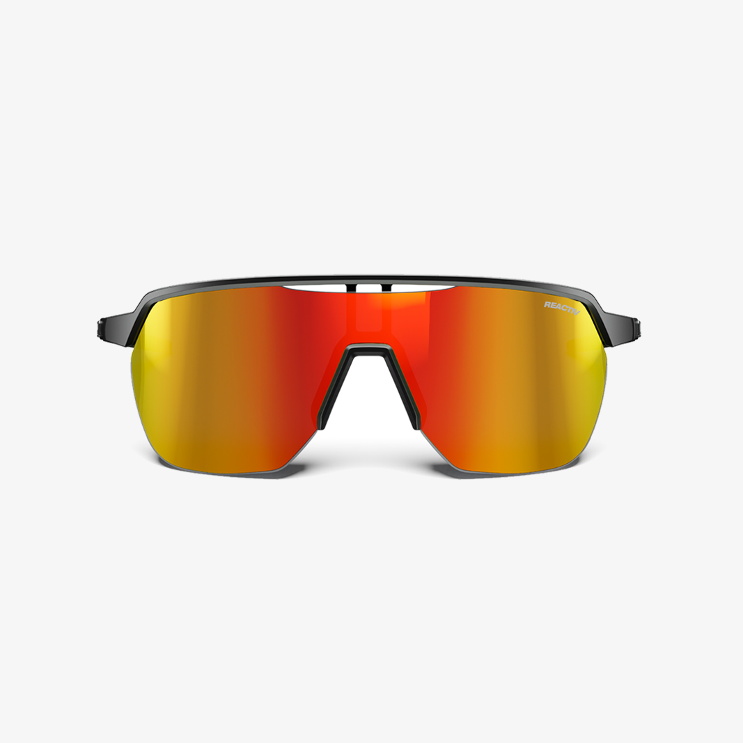 Julbo Frequency Schwarz Matt - Grau / REACTIV 1-3 Light Amplifier