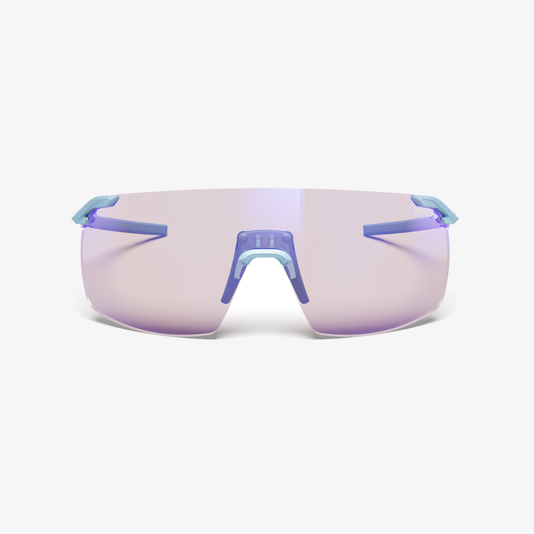 Julbo Faster M Hellblau / Reactiv 1-3 High Contrast face 1