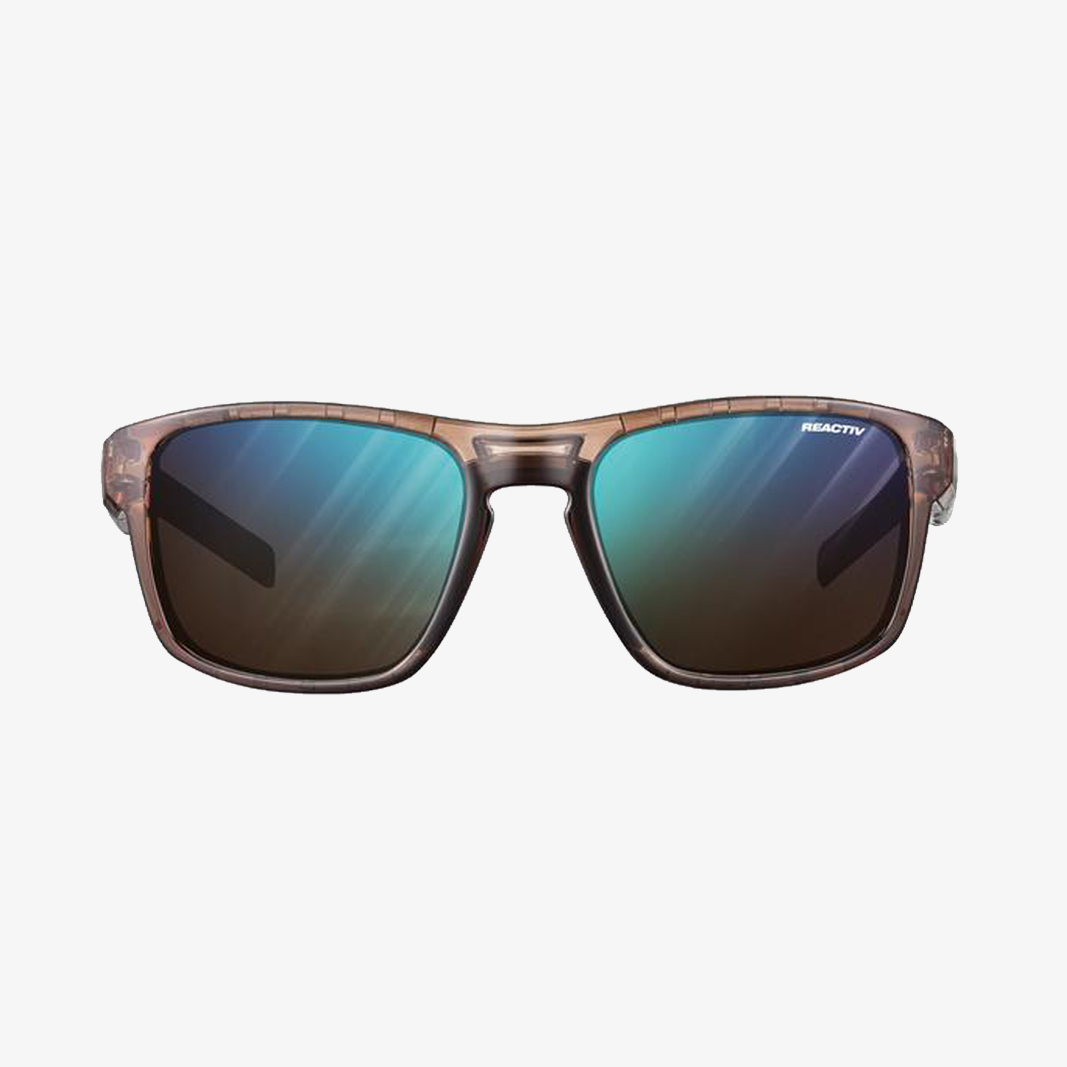 Julbo Shield M Braun / Reactiv 2-4 Frontansicht