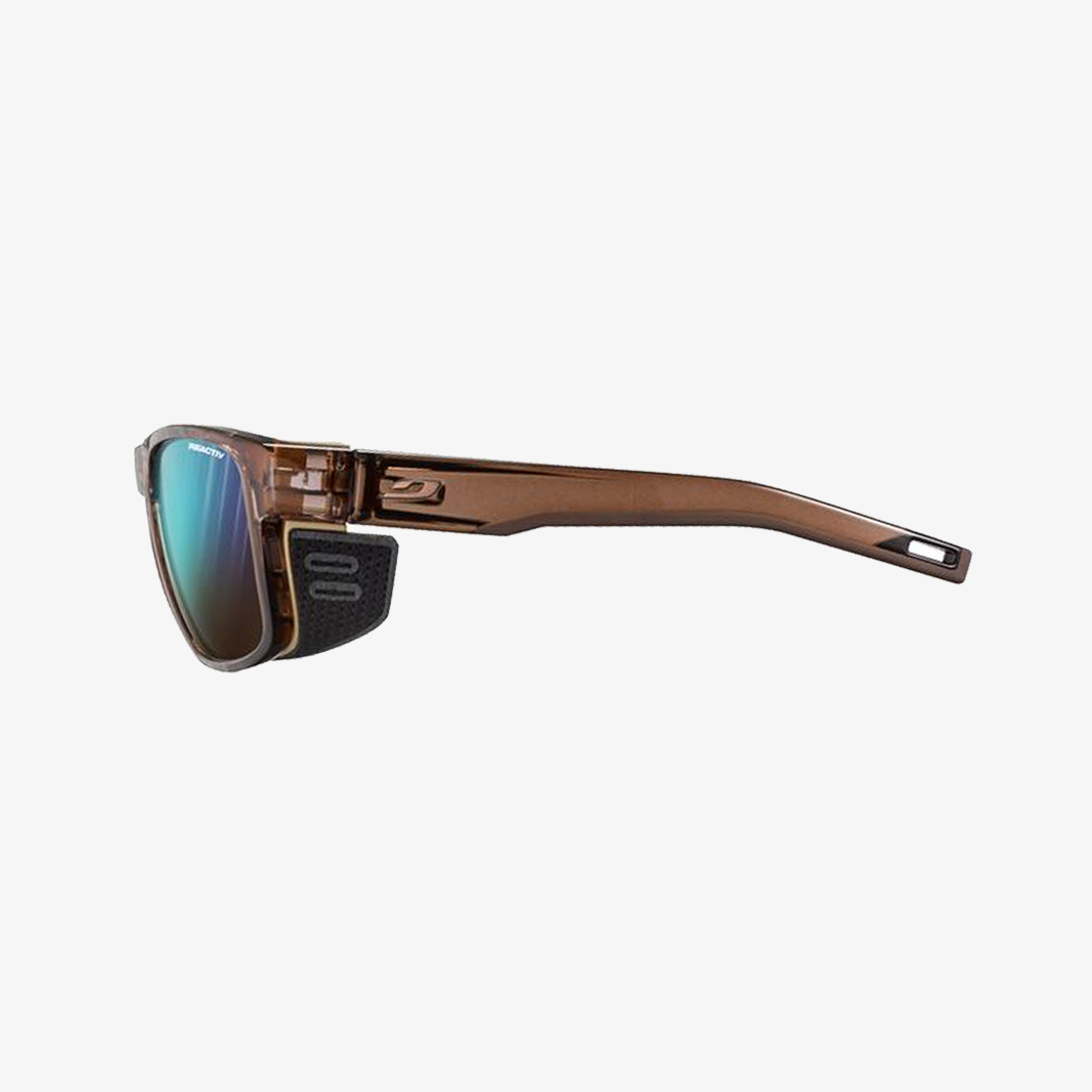 Julbo Shield M Braun / Reactiv 2-4 Bügelansicht