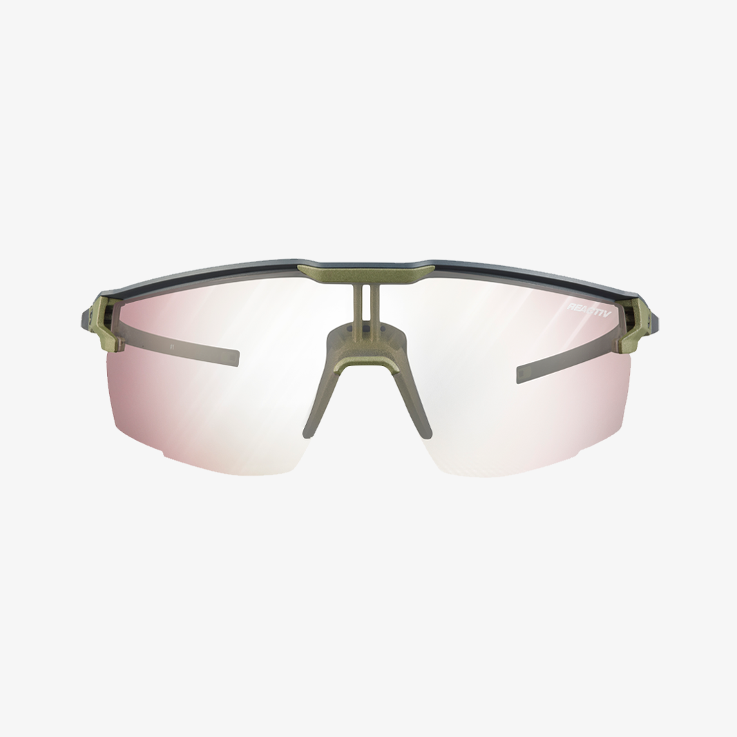 Julbo Ultimate Dunkelgrau - Grün / Reactiv 0-3 High Contrast nicht aktiviert