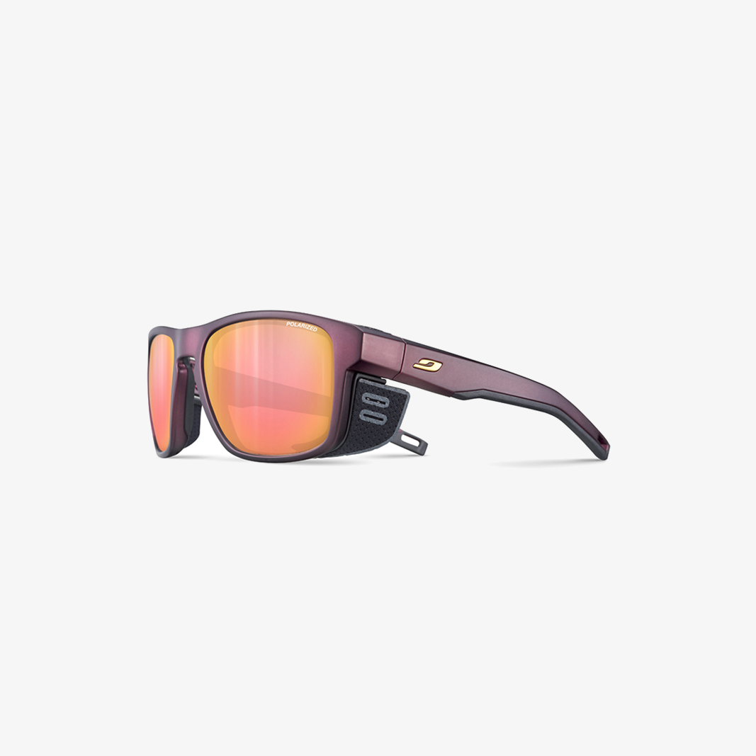 Julbo Shield M Burgunder - Gold / Spectron3 Polarized