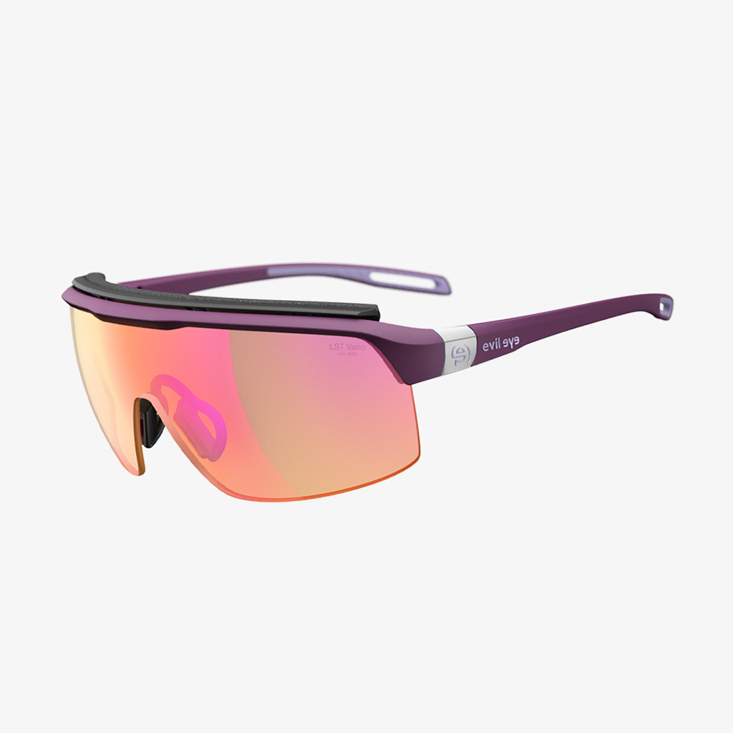 evil eye Traileye Pro / Violet Metallic LST Bright Vario Purple Mirror 45° Ansicht