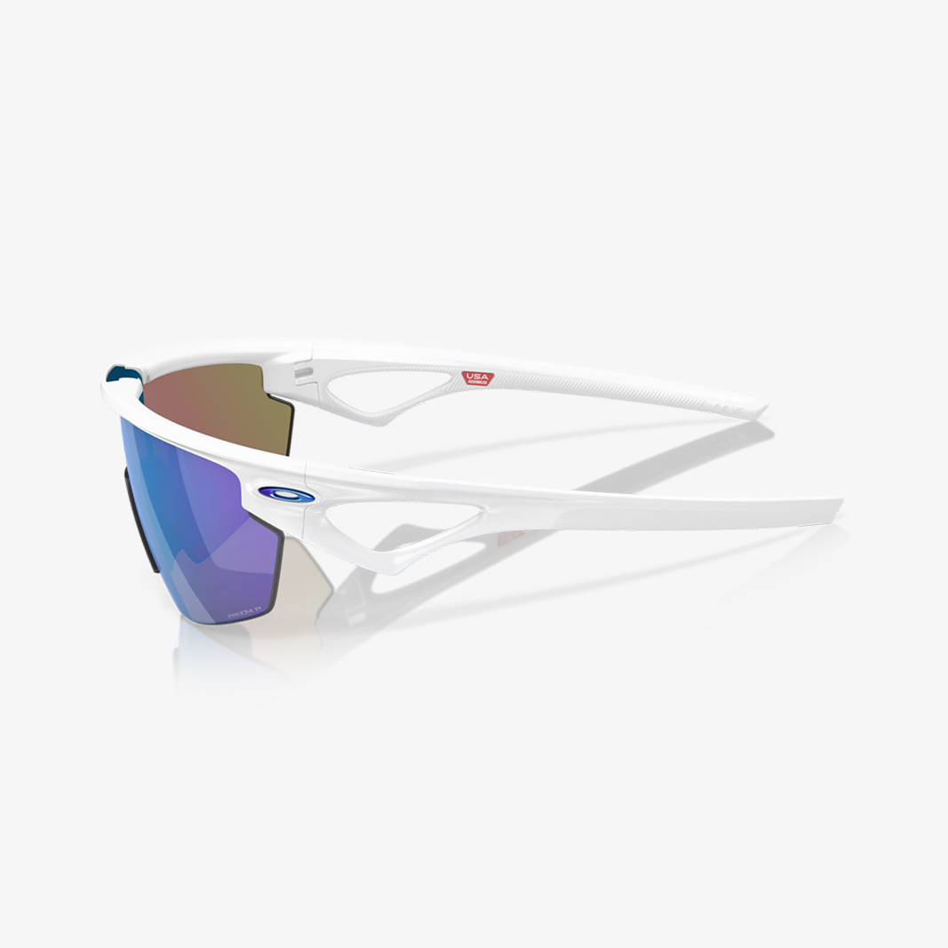 OAKLEY Sphaera / Matte White - Prizm Sapphire Polarized OO9403-0236