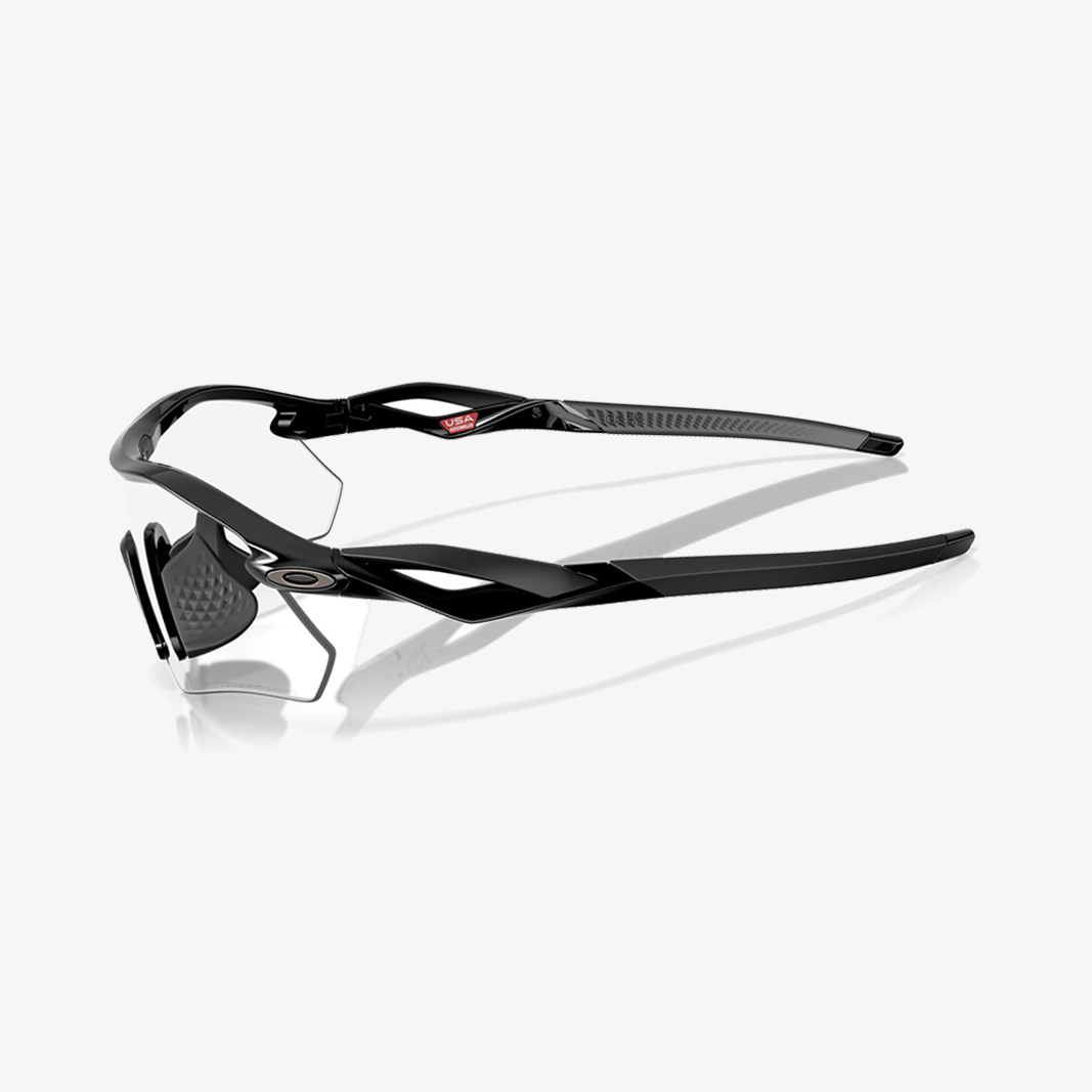 Oakley Radar Plate / Polished Black Clear-Black Photochromic