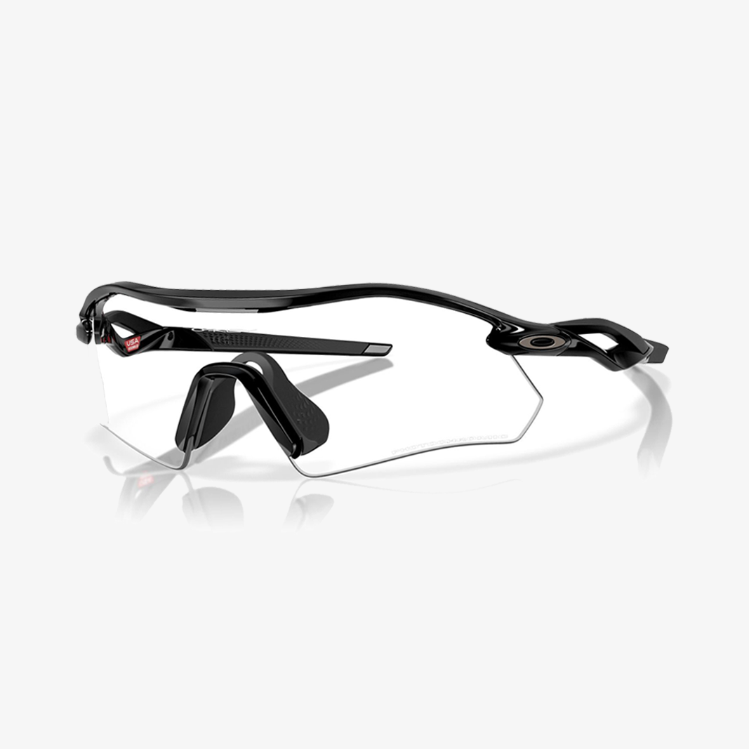 Oakley Radar Plate / Polished Black Clear-Black Photochromic