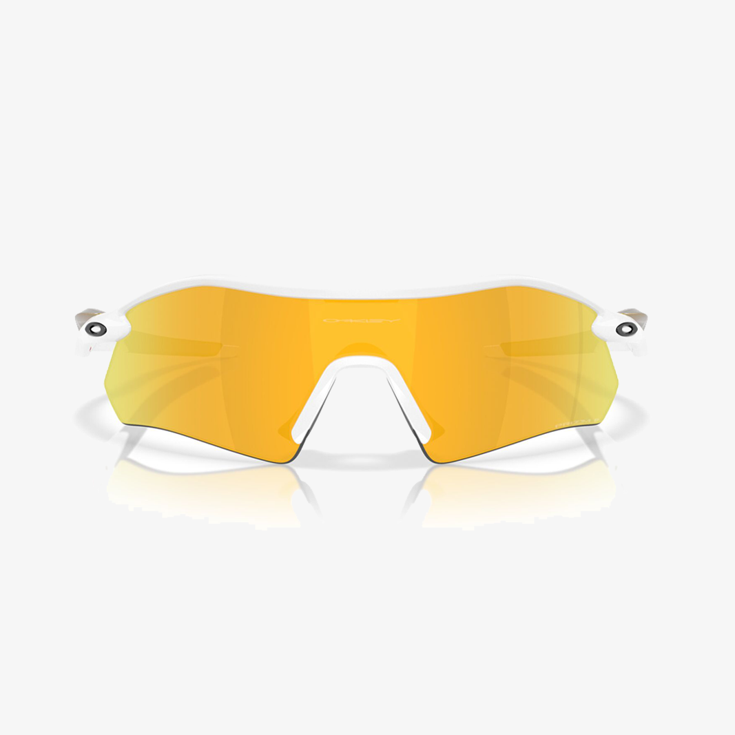 Oakley Radar Plate / Polished White Prizm 24K Polarized