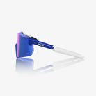 100% Aerocraft / Red Bull Bora HiPER Royal Blue Mirror Lens side