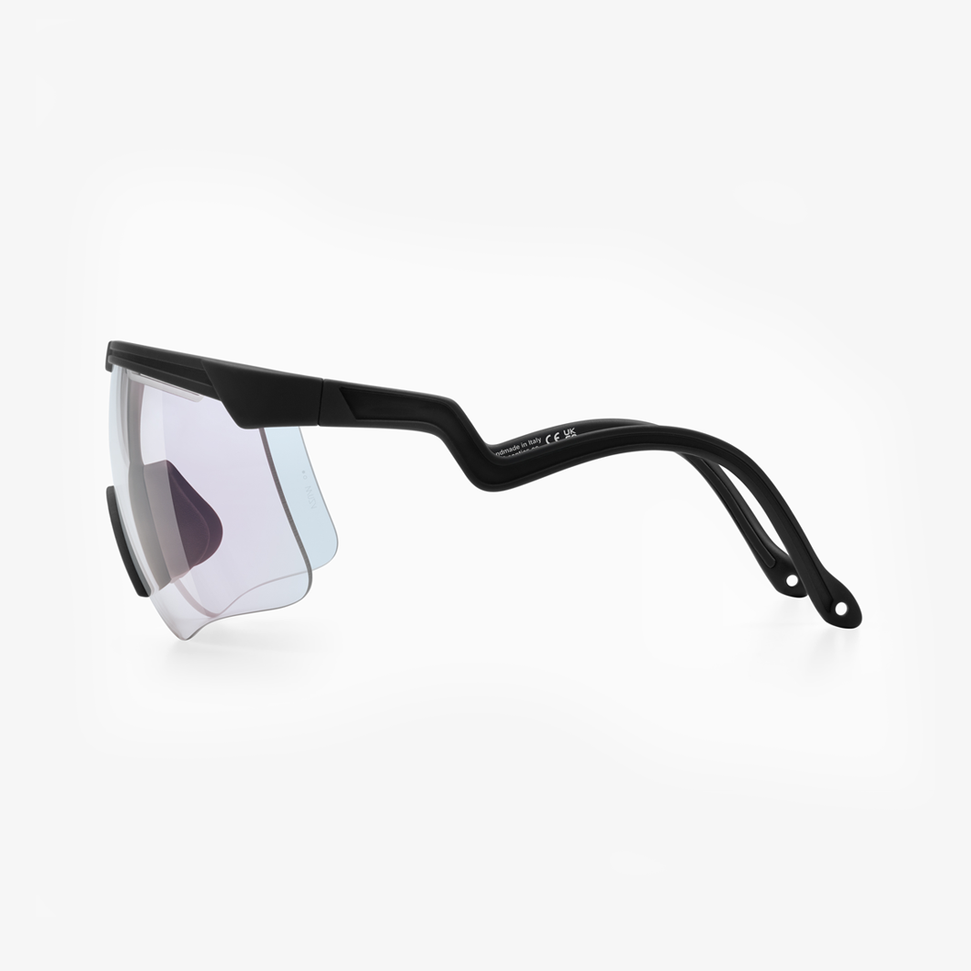Alba Optics Delta Black / VZUM™ F-Lens Fire Photochromic side