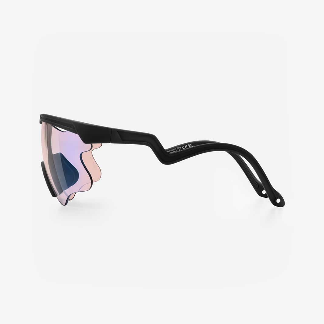 Alba Optics Delta LEI Black / VZUM™ F-Lens FLM Photochromic side