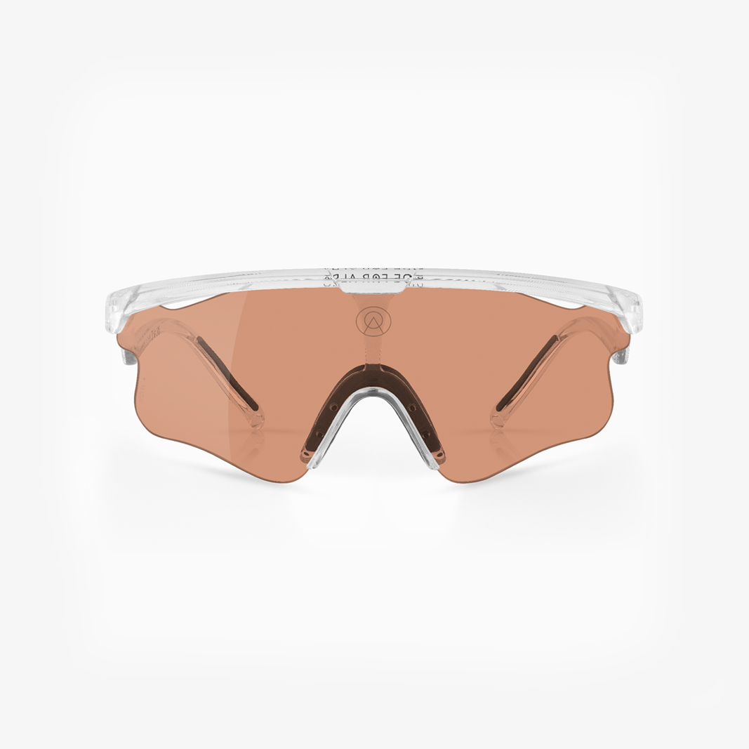 Alba Optics Delta LEI Crystal Glossy / VZUM™ SALMON face