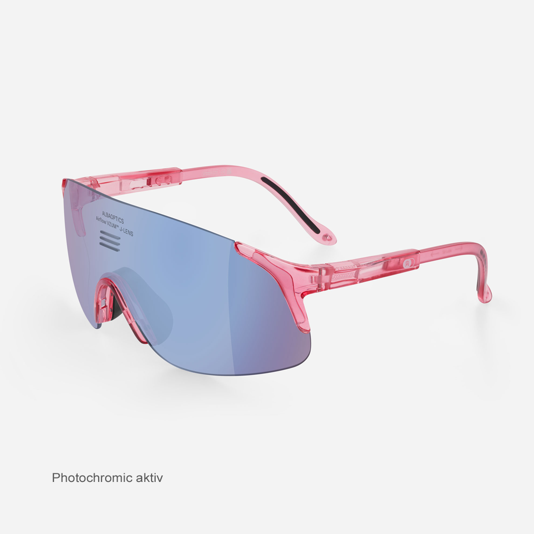 Alba Optics Jumbo Cherry Glossy / VZUM™ F-Lens FLM Photochromic activ
