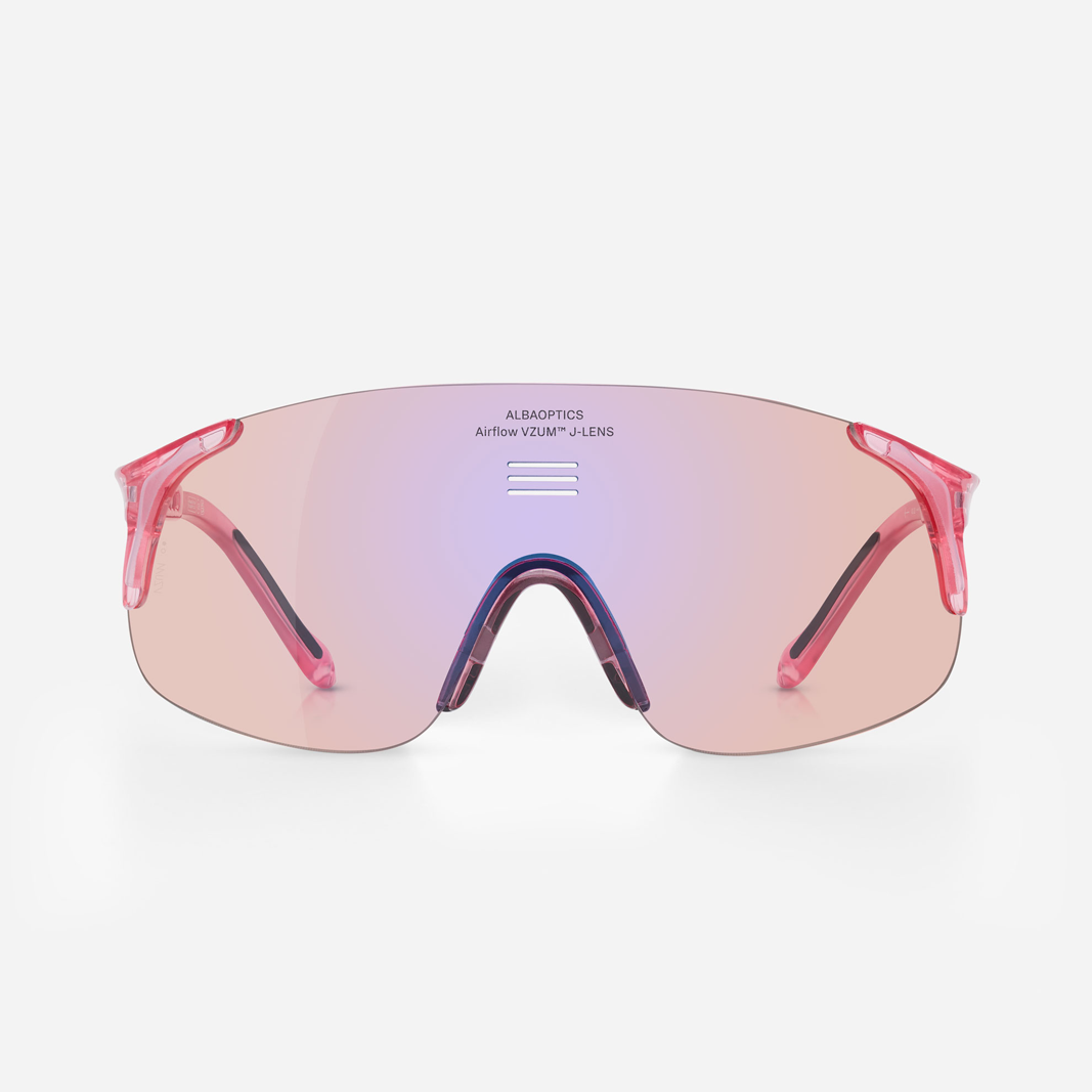 Alba Optics Jumbo Cherry Glossy / VZUM™ F-Lens FLM Photochromic face