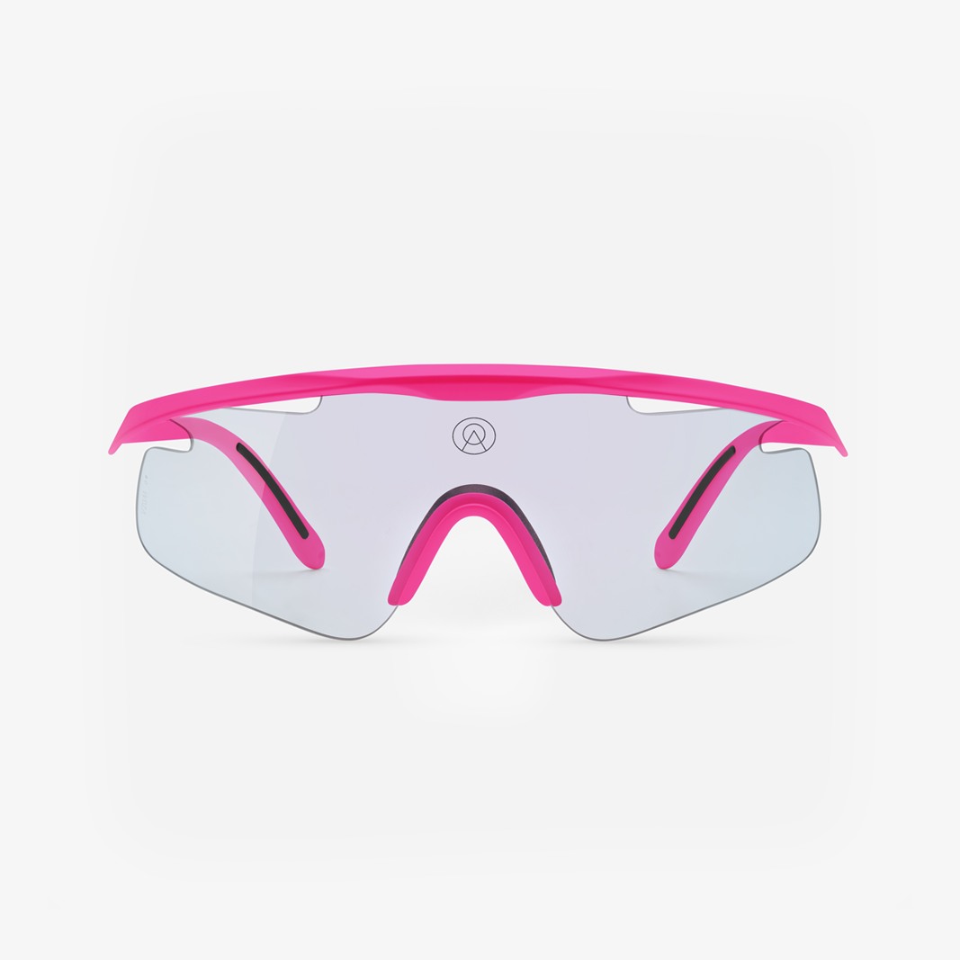 Alba Optics Mantra Fucsia / VZUM™ F-Lens Fire Photochromic face