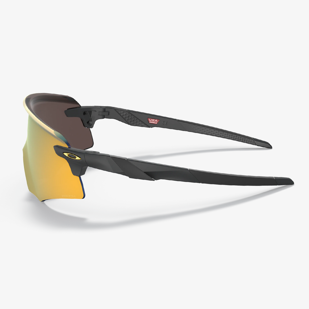 Oakley Encoder / Carbon Matte Prizm 24K Seitenansicht