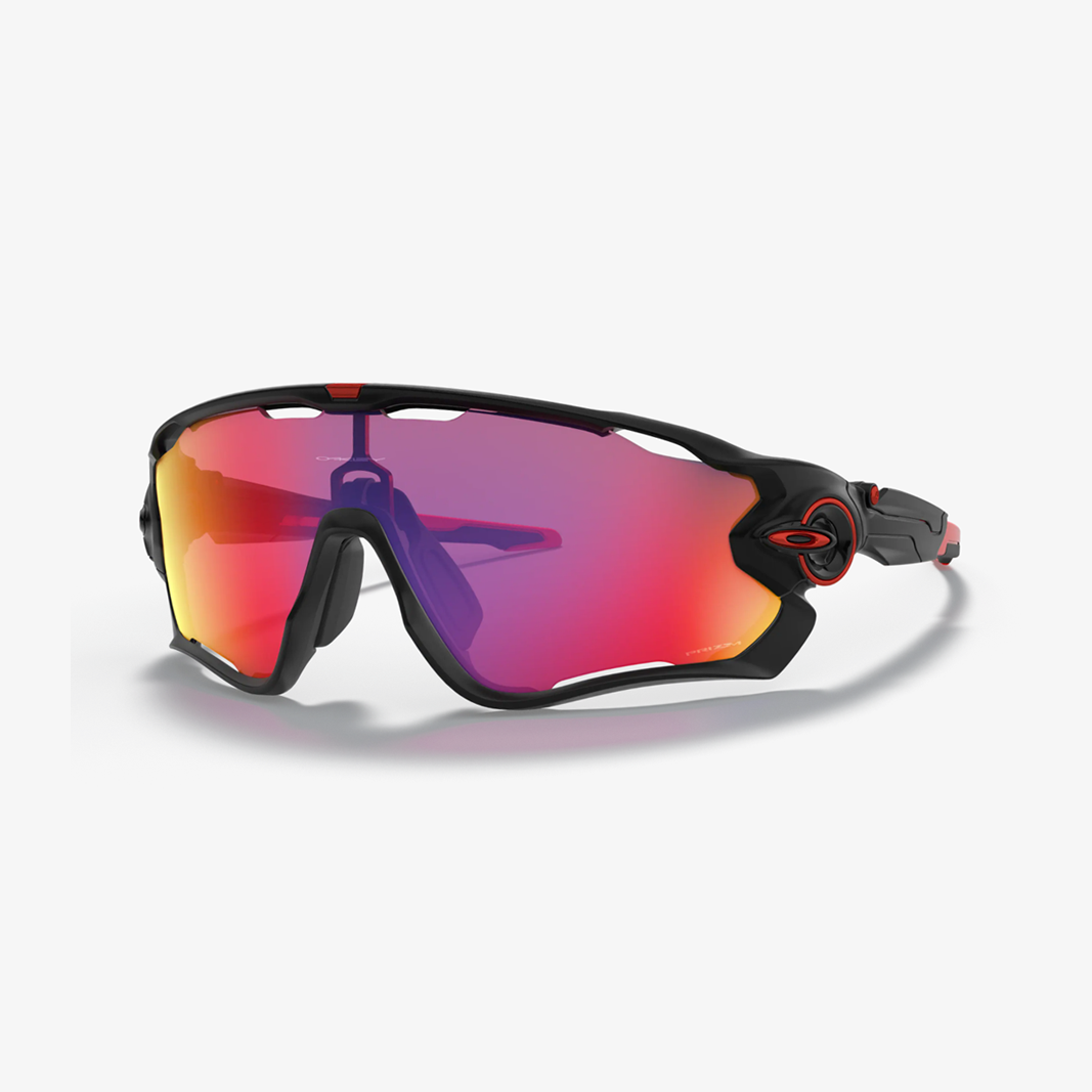 Oakley Jawbreaker / Black Matte Prizm Road 45° Ansicht