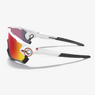 Oakley Jawbreaker / Polished White Prizm Road Seitenansicht