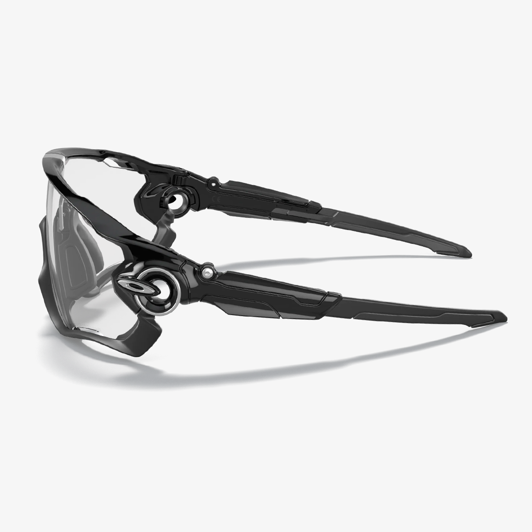 Oakley Jawbreaker / Polished Black Clear-Black Photochromic Seitenansicht