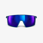 Julbo Rush 2 MATT Blau  - Schwarz / Reactiv 1-3 High Contrast face on
