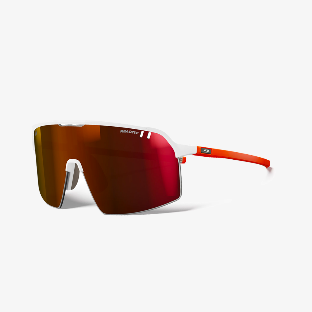Julbo Intensity Weiß Matt  / REACTIV 0-3 High Contrast