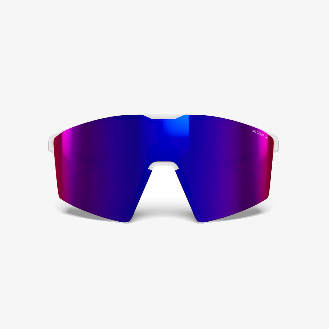 Julbo Edge Groupama-FDJ-Weiss-Blau / Spectron 3 HD face