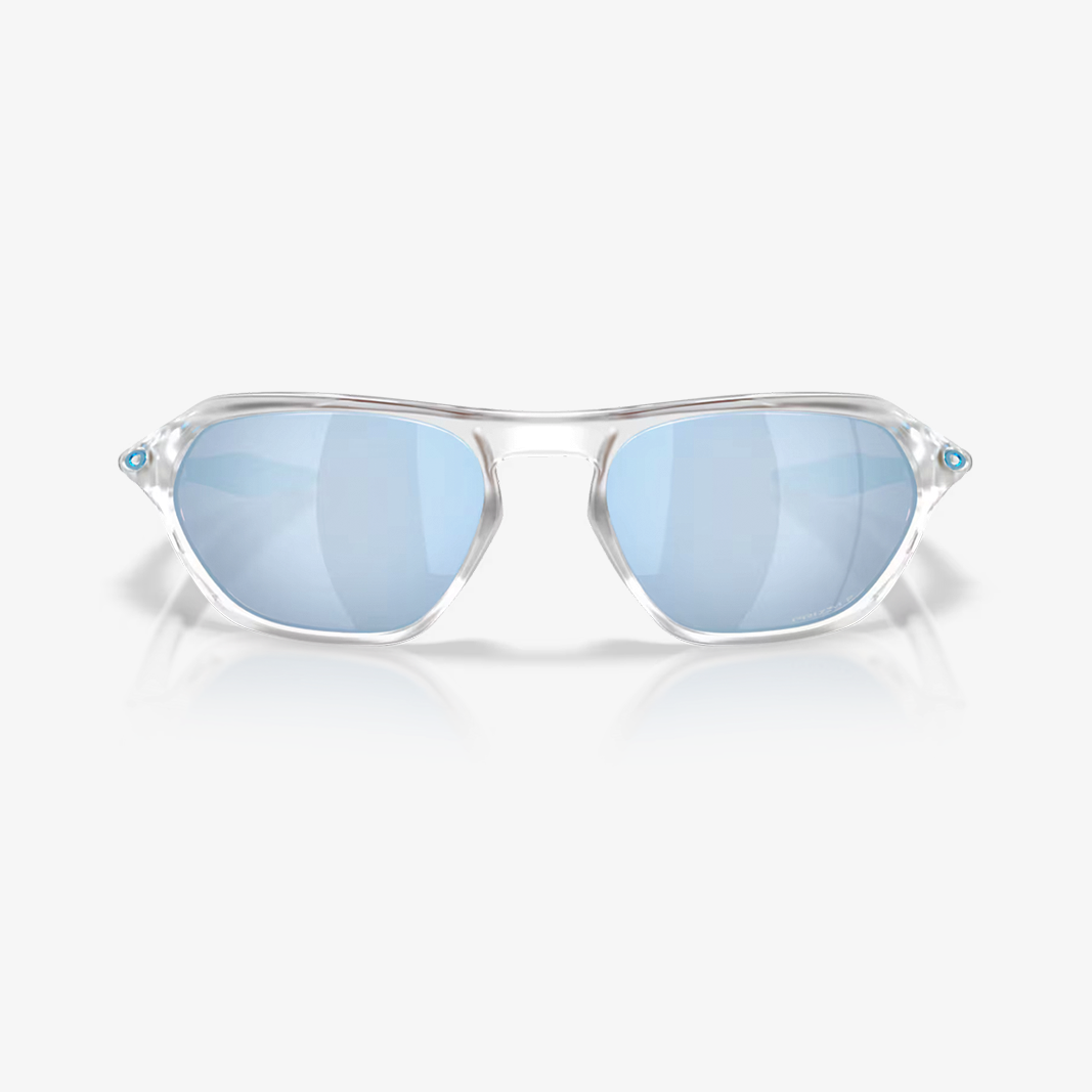 Oakley Cage Jacket / Matte Clear - Prizm Deep Water Polarized face