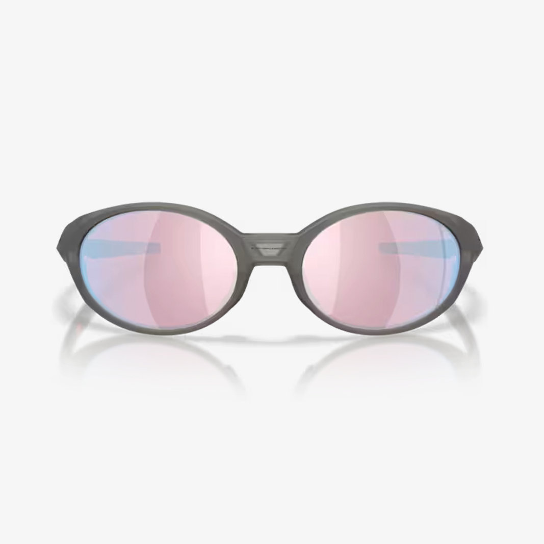 Oakley Eyejacket Redux / Matte Grey Smoke - Prizm Snow Sapphire face