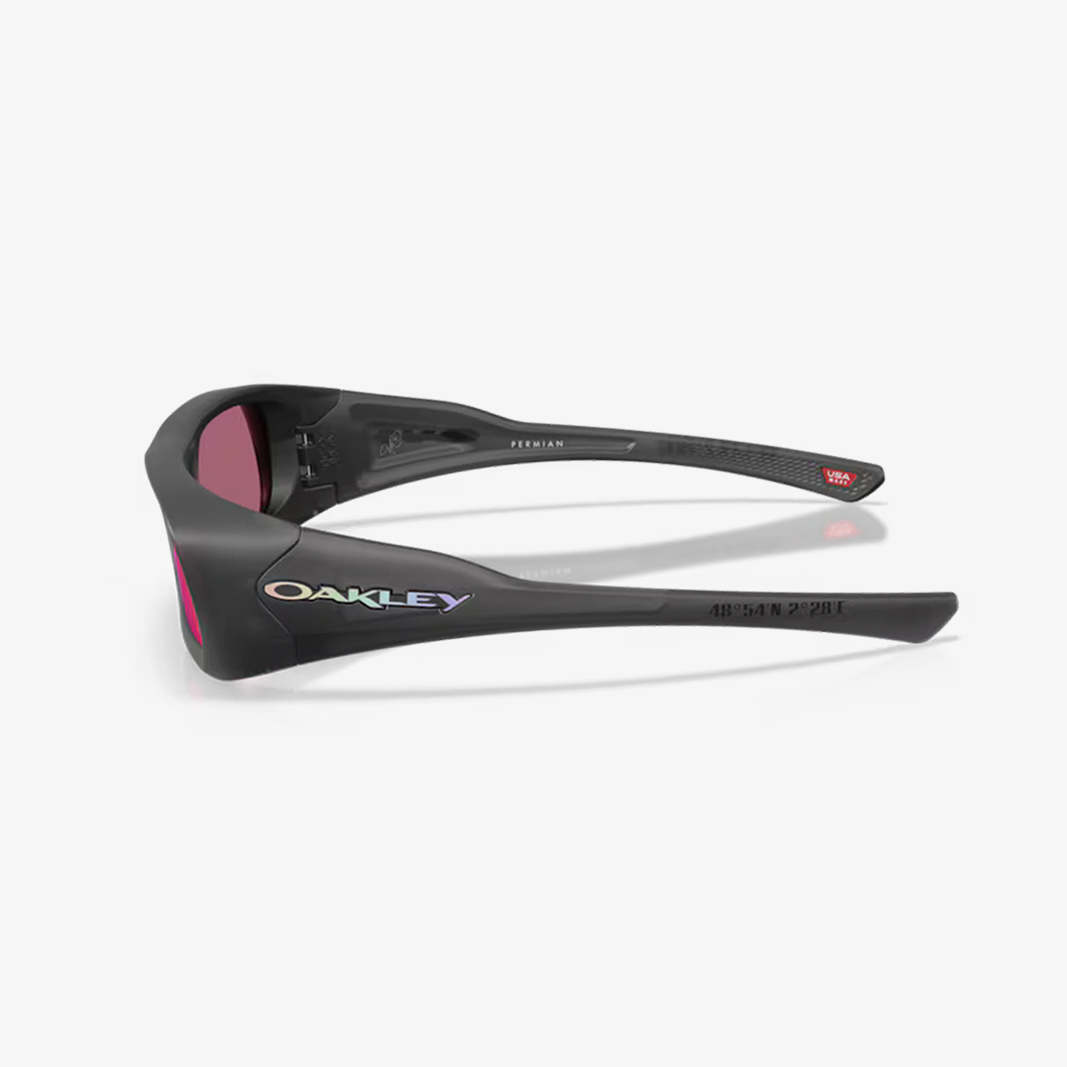 Oakley Permian / Matte Black Ink - Prizm Road side