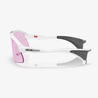 Oakley Stunt Devil / Matte White Prizm Low Light side