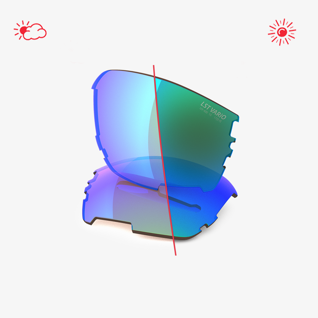 Pathline Air Pro Wechselgläser / LST Bright Vario Blue Mirror