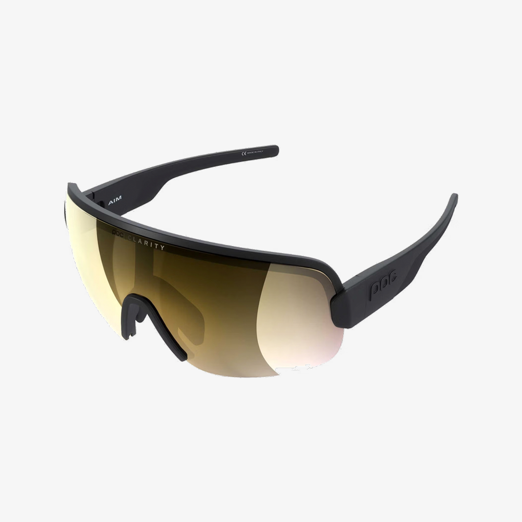 POC Aim Uranium Black / Clarity Road Partly Sunny Gold Mirror main