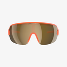 POC Aim Fluorescent Orange / Clarity Road Partly Sunny Gold Mirror face