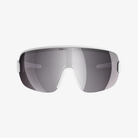 POC Aim Hydrogen White / Clarity Road Sunny Silver Mirror Front