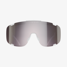 POC Devour Hydrogen White / Clarity Road Sunny Silver Mirror Front