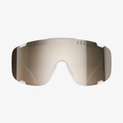 POC Devour Hydrogen White / Clarity Trail Partly Sunny Silver Mirror face
