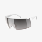POC Propel Hydrogen White / Clarity Violet Silver Mirror 45° Ansicht