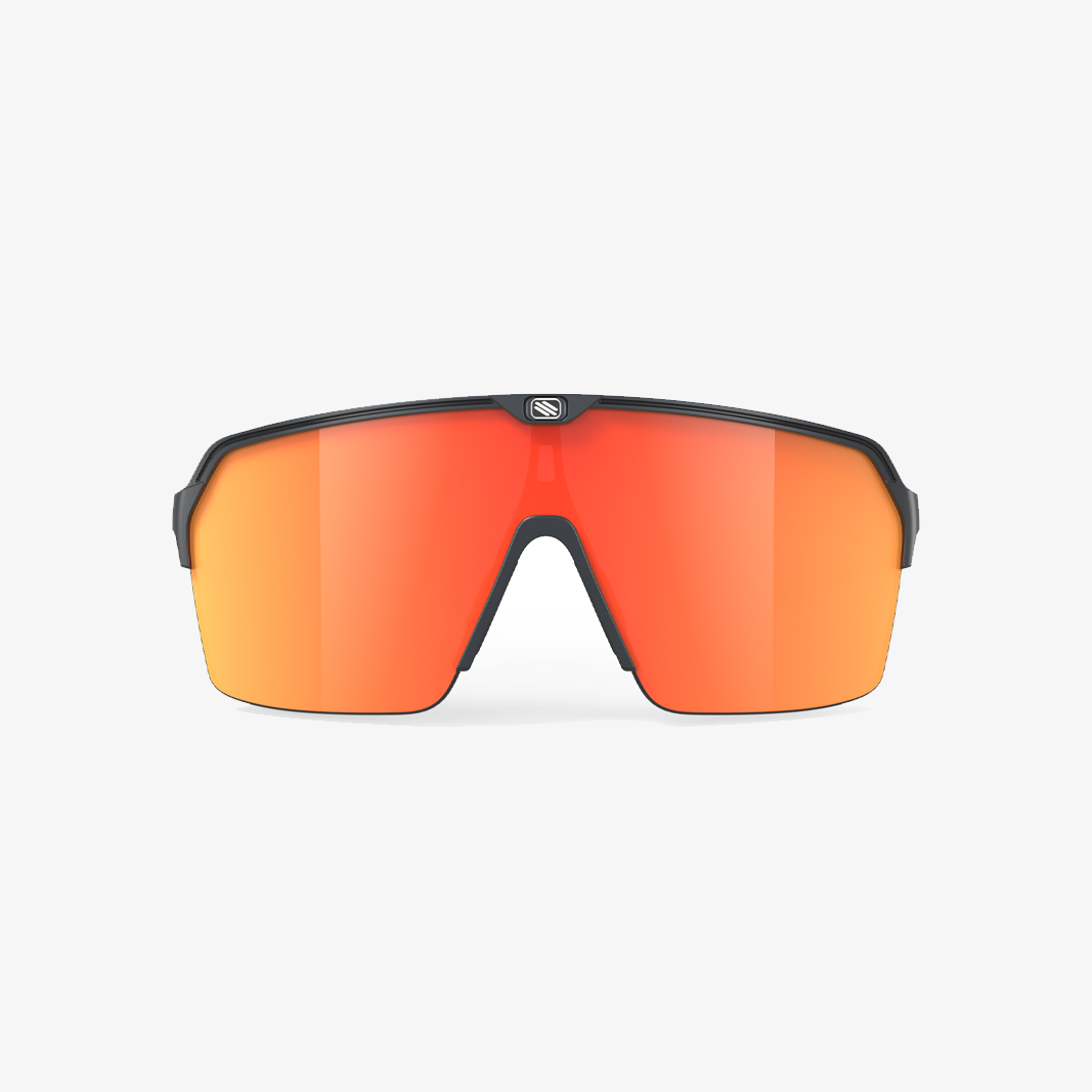 Rudy Project Spinshield Air / Metal Titanium Matte Multilaser Orange face