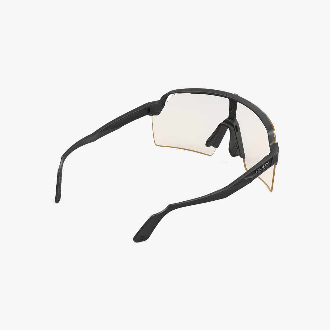 Rudy Project Spinshield Pro / Black Matt - ImpactX Photochromic Laser Amber back