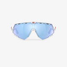 Defender / White Gloss / Fade Blue Multilaser Ice front